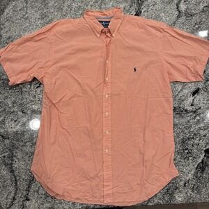 POLO BY RALPH LAUREN Classic‎ Fit Shirt Men's 2XLT Button Down Short Sleeve #868